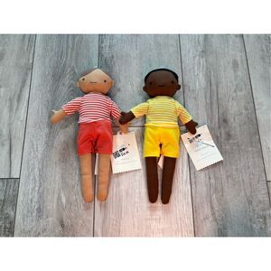 Target Cloud Island Plush Dolls Lovies Red Boy Yellow Boy